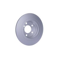 2 Brake Discs full Ø 75 mm 11 mm HELLA suitable for e.g. BMW 1 Series
