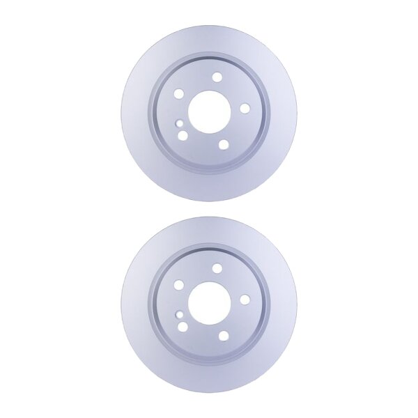2 Brake Discs internally ventilated Ø 67 mm 22 mm HELLA for e.g. MB E-CLASS
