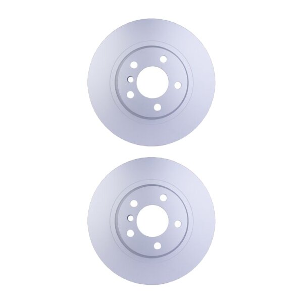 2 Brake Discs internally ventilated Ø 75 mm 20 mm HELLA suitable for BMW X3