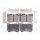 Brake pad set, front brake disc HELLA PAGID for BRABUS MERCEDES E- S-KLASSE