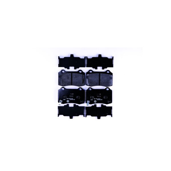 Bremsbelagsatz Scheiben mit Verschleißwarnung 14,7 mm HELLA für u.a. TESLA MODEL