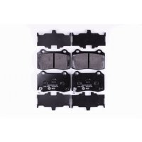 Brake pad set, rear brake disc HELLA PAGID for JEEP TESLA