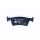 Brake pad set, rear brake disc HELLA PAGID for PEUGEOT 308 Hatchback Van