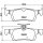 Brake pad set, rear brake disc HELLA PAGID for PEUGEOT 308 Hatchback Van