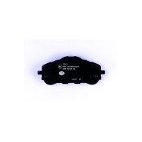 Brake pad set without wear warning 18.5 mm HELLA for e.g....