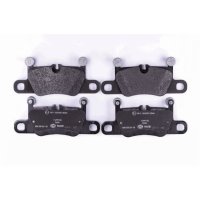 Brake pad set, rear disc brake HELLA PAGID for PORSCHE 911