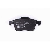 Brake pad set, front brake disc HELLA PAGID for FIAT 500L (351_, 352_)