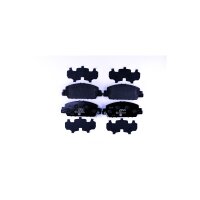 Brake pad set discs with wear warning 16.4 mm HELLA for...