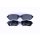 Brake pad set, rear brake disc HELLA PAGID for NISSAN RENAULT