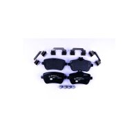 Brake pad set discs with wear warning 18.8 mm HELLA for...