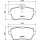 Brake pad set, rear brake disc HELLA PAGID for BRABUS MERCEDES S-KLASSE