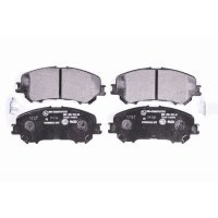 Brake pad set, front brake disc HELLA PAGID for NISSAN RENAULT
