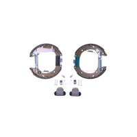 Brake Shoe Set Ø 203 mm 31 mm HELLA fits HYUNDAI GETZ