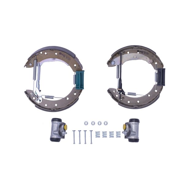 Rear brake shoe set HELLA PAGID for RENAULT CLIO II