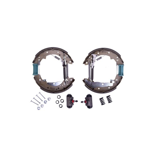 Brake Shoe Set Ø 229 mm 40 mm HELLA fits SUZUKI SAMURAI