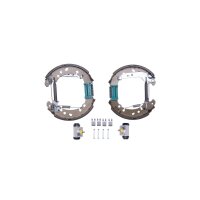 Brake Shoe Set Ø 203 mm 38 mm HELLA fits TOYOTA YARIS