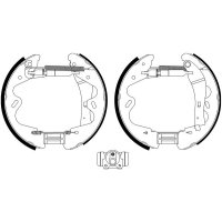 Rear brake shoe set HELLA PAGID for NISSAN TERRANO II (R20)
