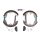 Rear brake shoe set HELLA PAGID for NISSAN TERRANO II (R20)