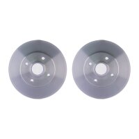 2 Brake Discs full Ø 52.3 mm 8 mm HELLA suitable...