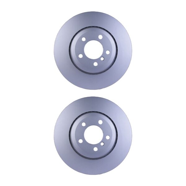 2 Brake Discs externally ventilated Ø 79 mm 24 mm HELLA fits BMW 7 Series