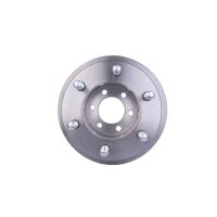 2 Brake Discs full Ø 123.1 mm 22 mm HELLA suitable...
