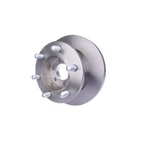 2 Brake Discs full Ø 123.1 mm 22 mm HELLA suitable for e.g. IVECO DAILY
