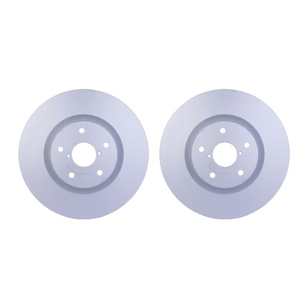 2 Brake Discs internally ventilated Ø 58 mm 30 mm HELLA for SUBARU IMPREZA