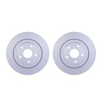 2 Brake Discs externally ventilated Ø 72 mm 28 mm...