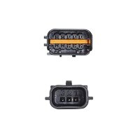 Left main headlight 12 V PY21W FF HELLA