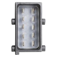 Main headlamp left 12 V W21/5W halogen HELLA for OPEL Meriva B-pin and others