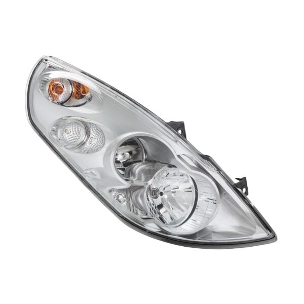 Main headlamp right 12 V H7/H1 FF HELLA for HYUNDAI Santa Fé II