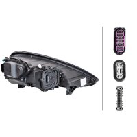 Headlight left 12 V LED HELLA Lighting Expertise suitable...