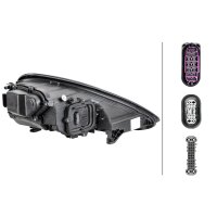 Headlight left 12 V LED HELLA Lighting Expertise suitable...