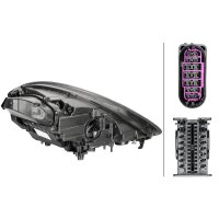 Headlight left 12 V LED HELLA suitable for e.g. PORSCHE...