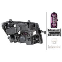 Left main headlight H21W LED HELLA