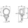 Arbeitsscheinwerfer LED HELLA für DOOSAN