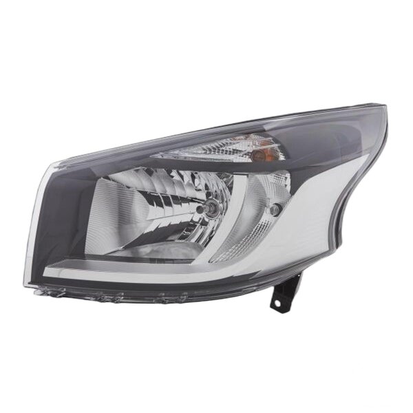 Main headlamp left 12 V H4 halogen HELLA