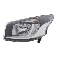 Main headlamp left 12 V H4 halogen HELLA