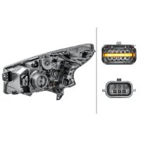 Main headlamp right 12 V W21/5W FF HELLA