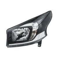 Left main headlight 12 V PY21W Halogen HELLA