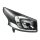 Headlight right 12 V H4 halogen HELLA suitable for e.g. OPEL VIVARO