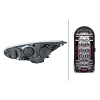 Hauptscheinwerfer rechts W5W Glühlampen-Technologie HELLA für u.a. FORD FOCUS