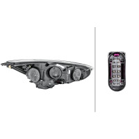 Headlight left 12 V H7/H1 HELLA Lighting Expertise suitable for e.g. FORD FOCUS