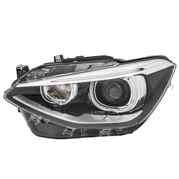 Headlight left 12 V D1S gas discharge lamp Bi-Xenon HELLA for BMW 1 Series