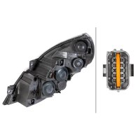 Main headlight right 12 V H7/H1 FF HELLA