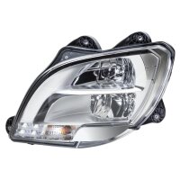 Main headlamp left 24 V H1 FF HELLA