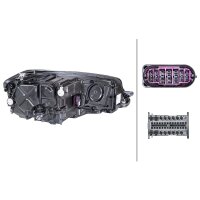 Main headlight left LED HELLA for VW Golf VII and others