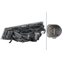 Nebelscheinwerfer rechts DE mit Abbiegelicht HELLA für VOLVO FH