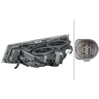 Nebelscheinwerfer rechts DE mit Abbiegelicht HELLA für VOLVO FH