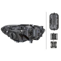 Headlight left 12 V PY21W LED HELLA Lighting Expertise suitable for BMW 1 Series